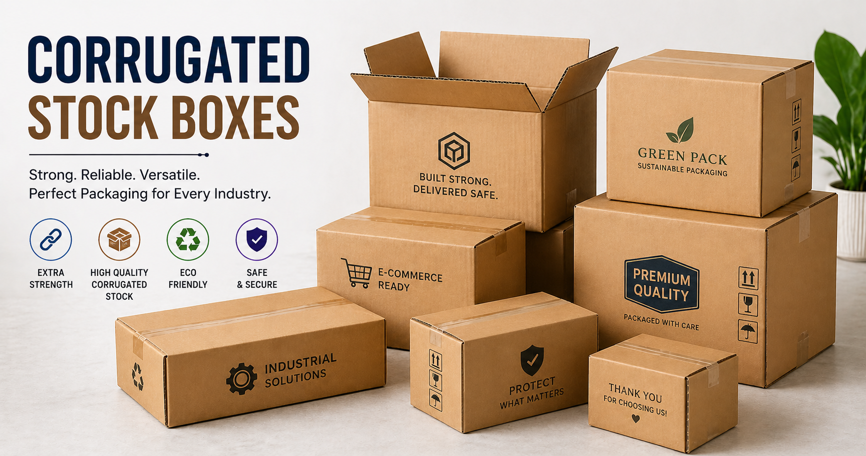 Corrugated Stock Boxes – Total USA Bundling Direct